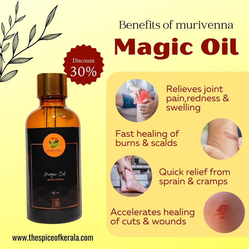 Magic Oil - Pain Relief (100ml)